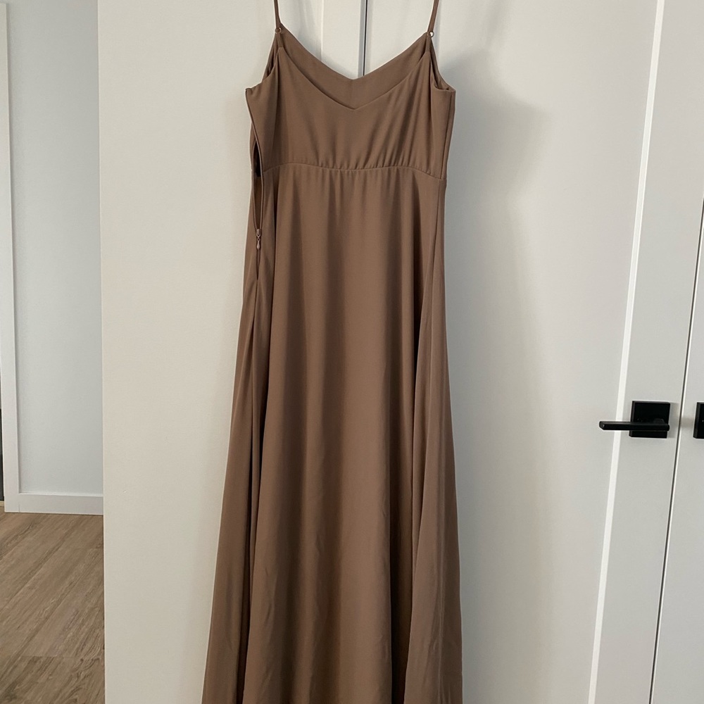 Show Me Your Mumu Bridesmaid Dress “Faith”  - size medium - colour dune